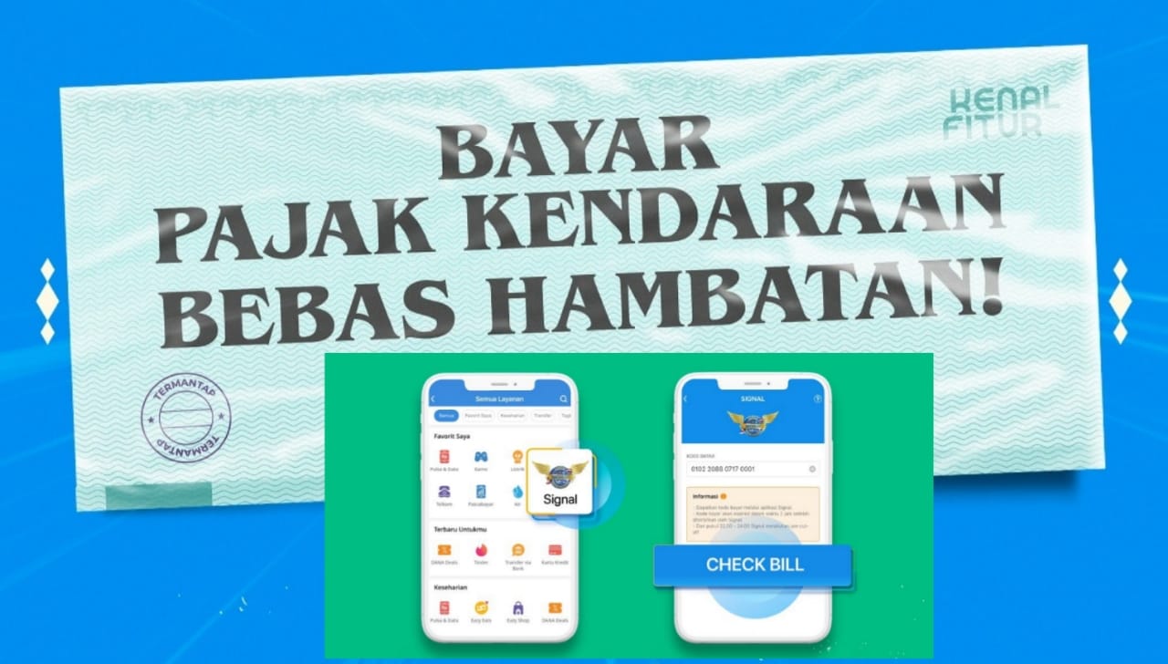Bayar Pajak Kendaraan Dengan DANA Dijamin Bebas Hambatan, Begini Caranya