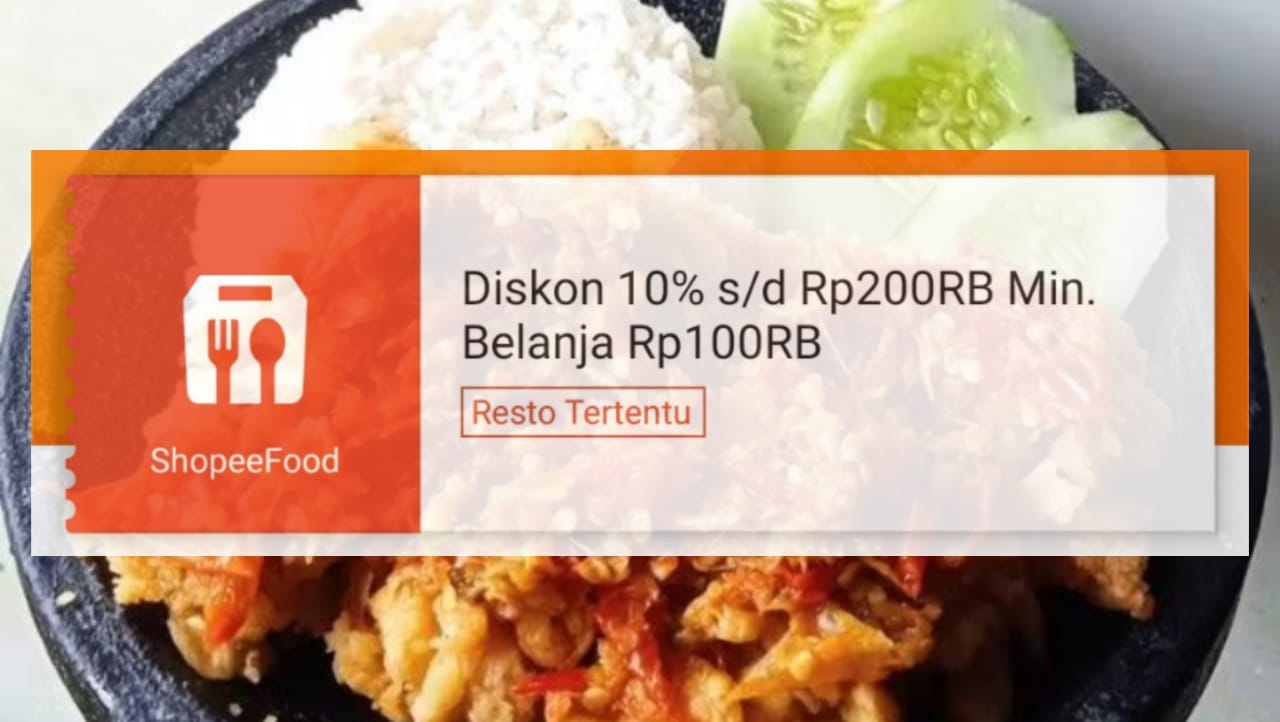 Kulineran di Lampung Dengan Budget Hemat, Klaim dan Tukar Voucher Diskon ShopeeFood Sampai Rp200 Ribu