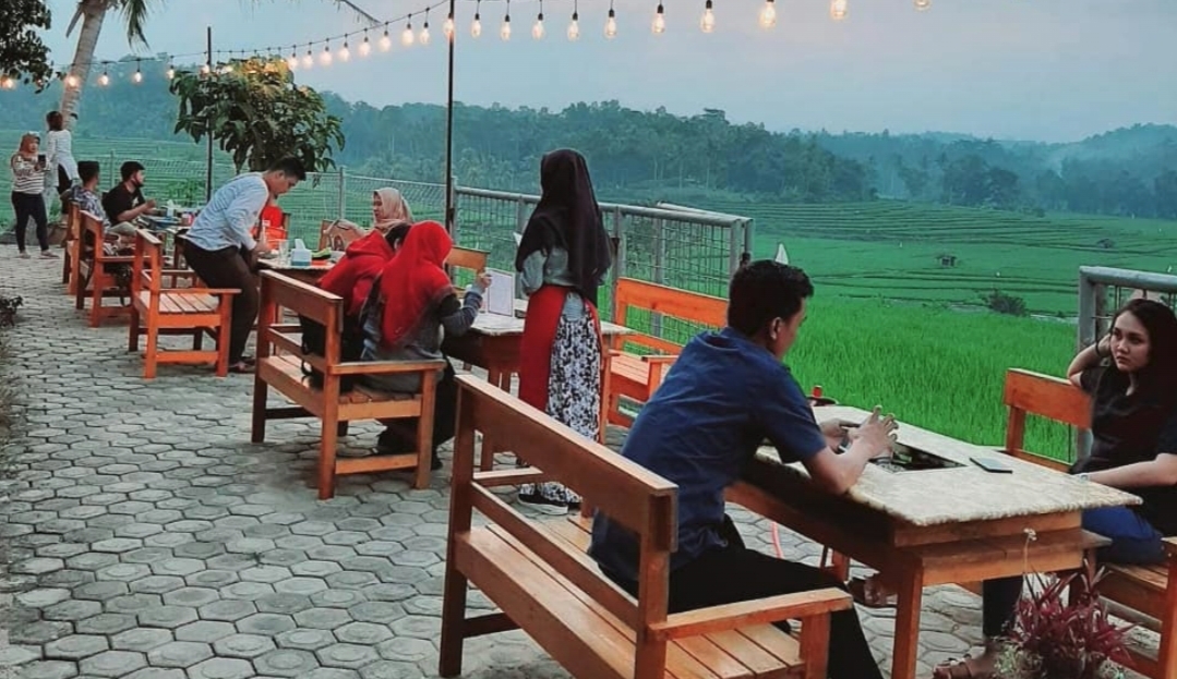 3 Resto Pinggir Sawah di Lampung, Jadi Alternatif Ngabuburit Jelang Buka Puasa Ramadhan