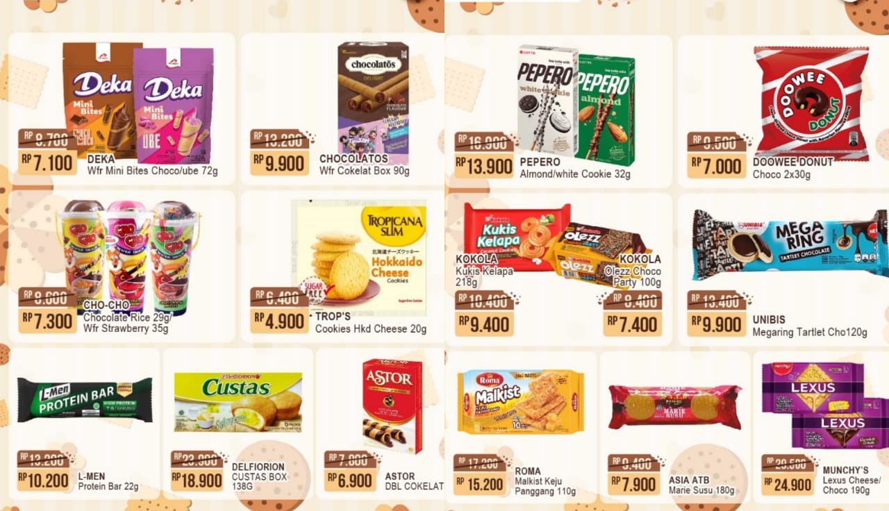 Promo Biskuit Murah di Alfamart, Cocok Jadi Teman Minum Teh atau Kopi!