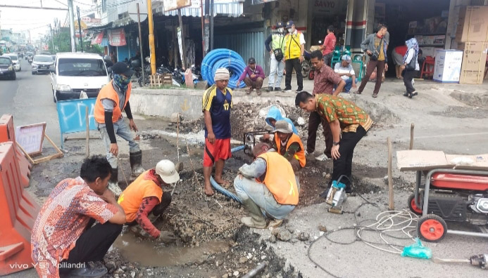 Siapkan Pelayanan 24 Jam, PDAM Way Sekampung Mulai Benahi Jaringan