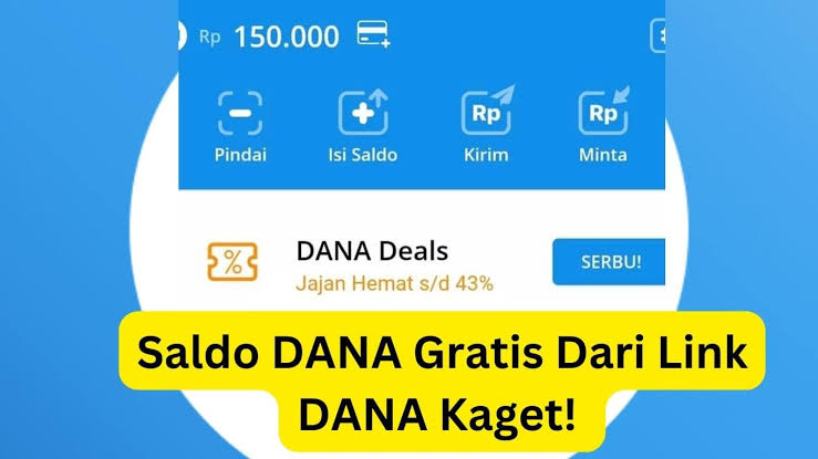 Dapatkan Saldo DANA Gratis Rp 100 Ribu Rabu 6 September 2023 dengan Cukup Klaim Link DANA Kaget Ini
