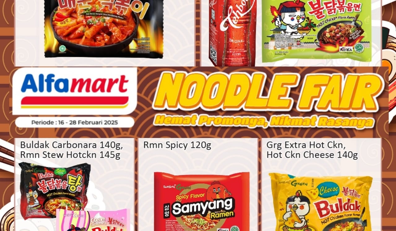 Promo Alfamart Hari Ini, Cek Katalog Mie Instant Untuk Dapatkan Diskonnya