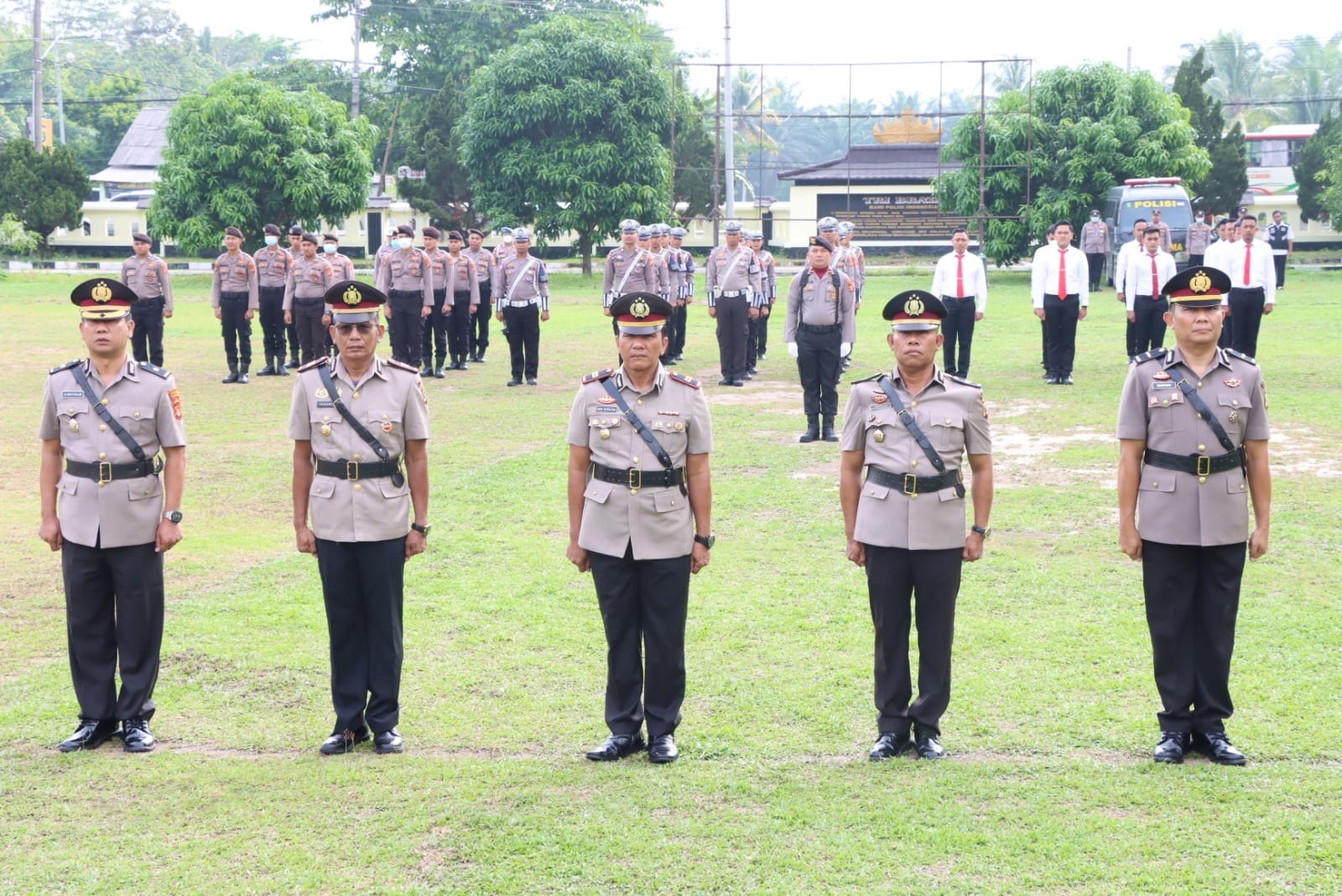 5 Pejabat Polres Tulang Bawang Dilantik, dari Kabag Hingga Kapolsek, Begini Pesan Kapolres
