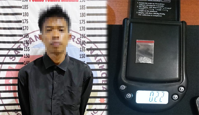Simpan Sabu, Pria Pengangguran Asal Tulang Bawang Diciduk Polisi