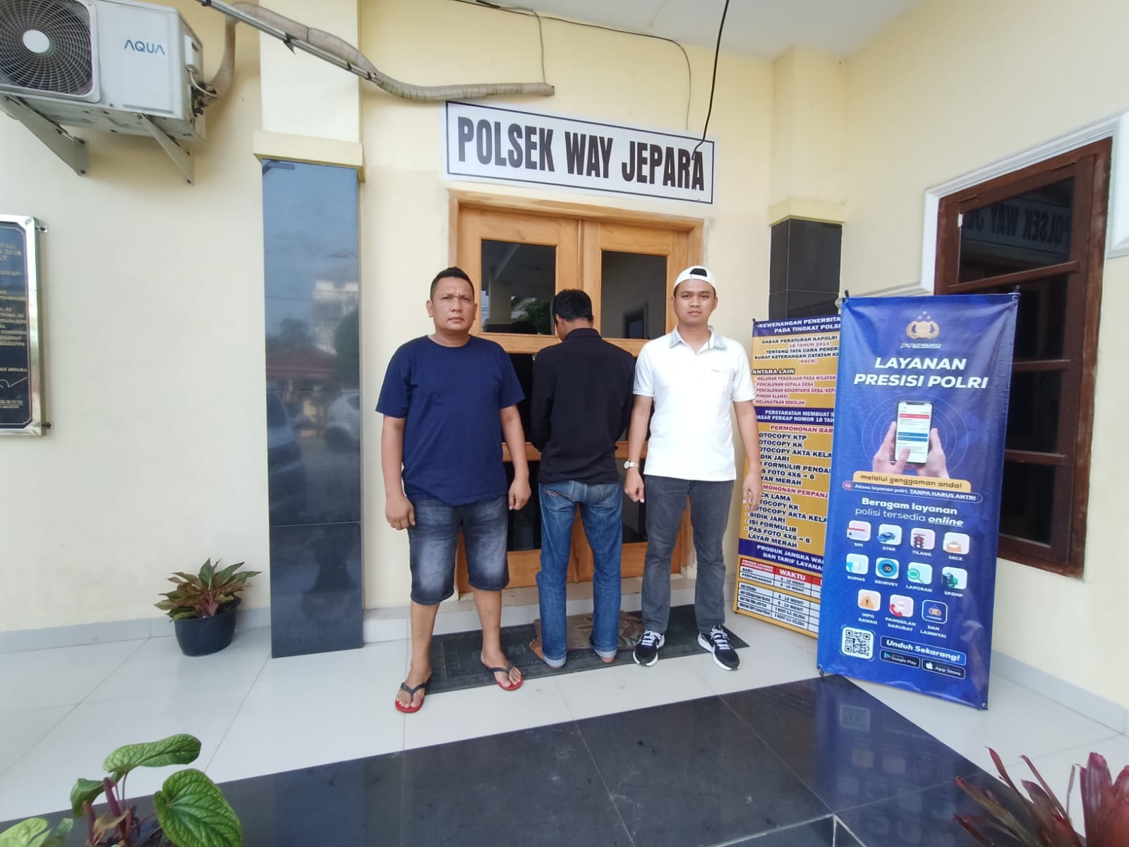Polsek Way Jepara Amankan Perampas HP, Ternyata Pelakunya Seorang...