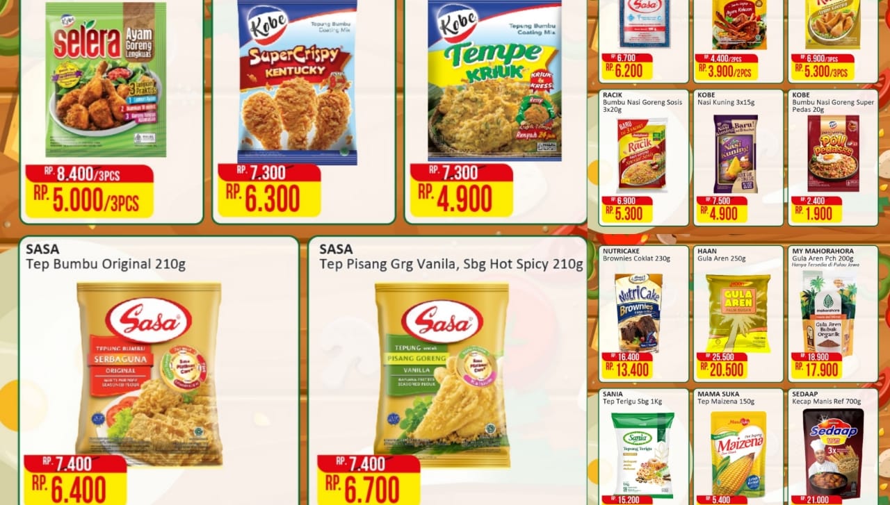 Hari Terakhir Promo Belanja Murah Stok Kebutuhan Dapur di Alfamart, Borong Sekarang Jangan Sampai Kehabisan!