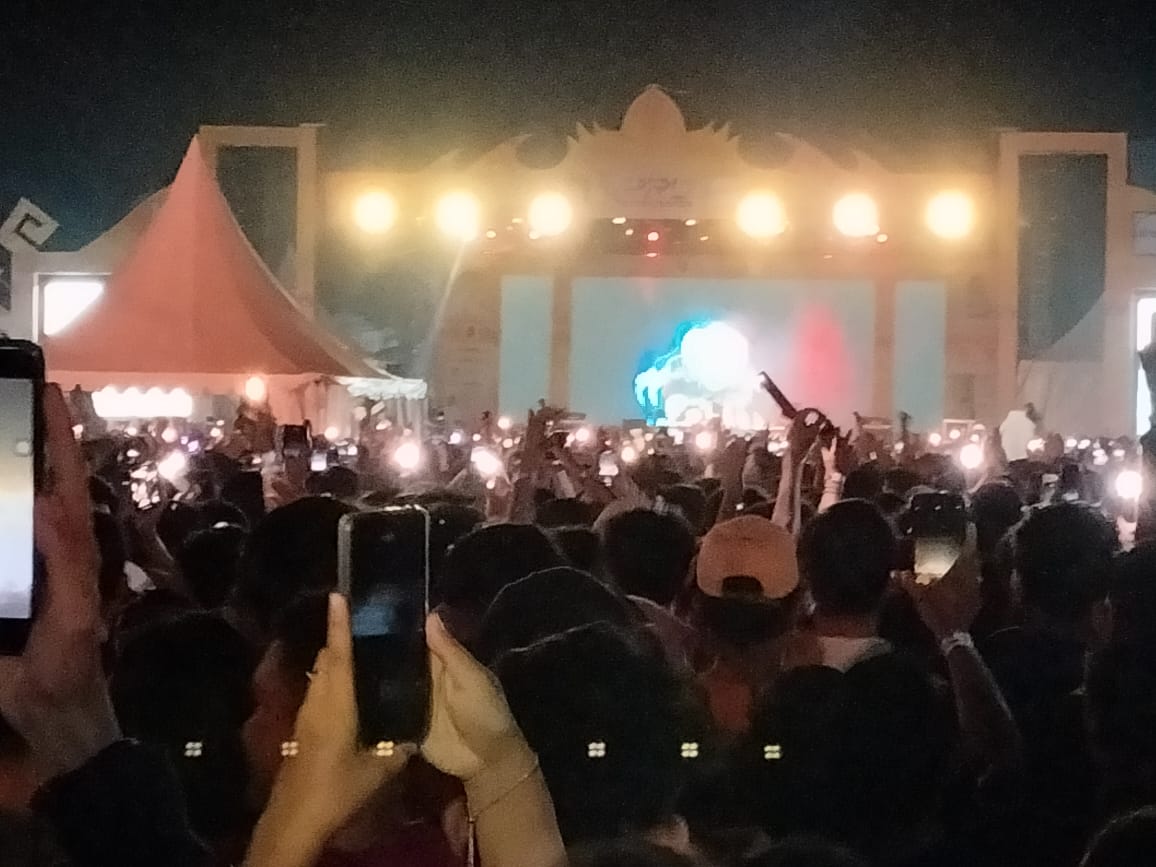 NDX AKA Hipnotis Pengunjung Pekan Raya Lampung, Masih Ada warga Keluhkan Parkir Liar