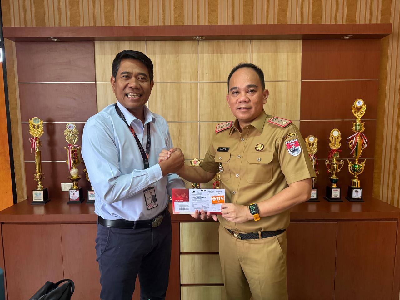 Pemkab Mesuji Lampung Mulai Gunakan Kartu Kredit Pemerintah Daerah