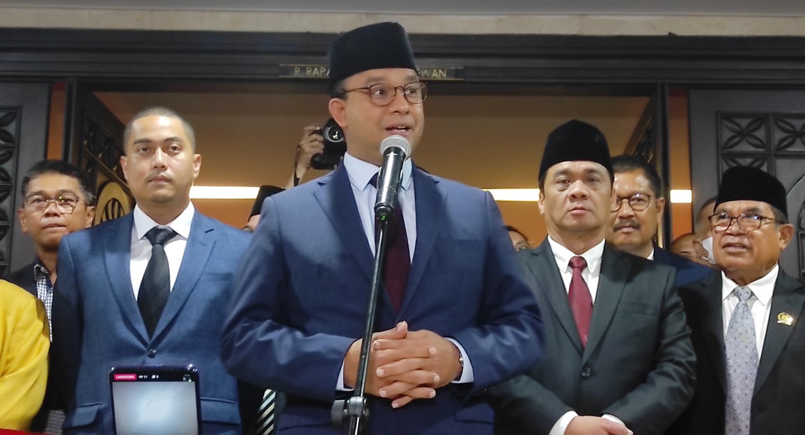 DPRD Umumkan Pemberhentian Gubernur DKI Jakarta, Anies Baswedan: Masih Ada Tugas yang Belum Diselesaikan