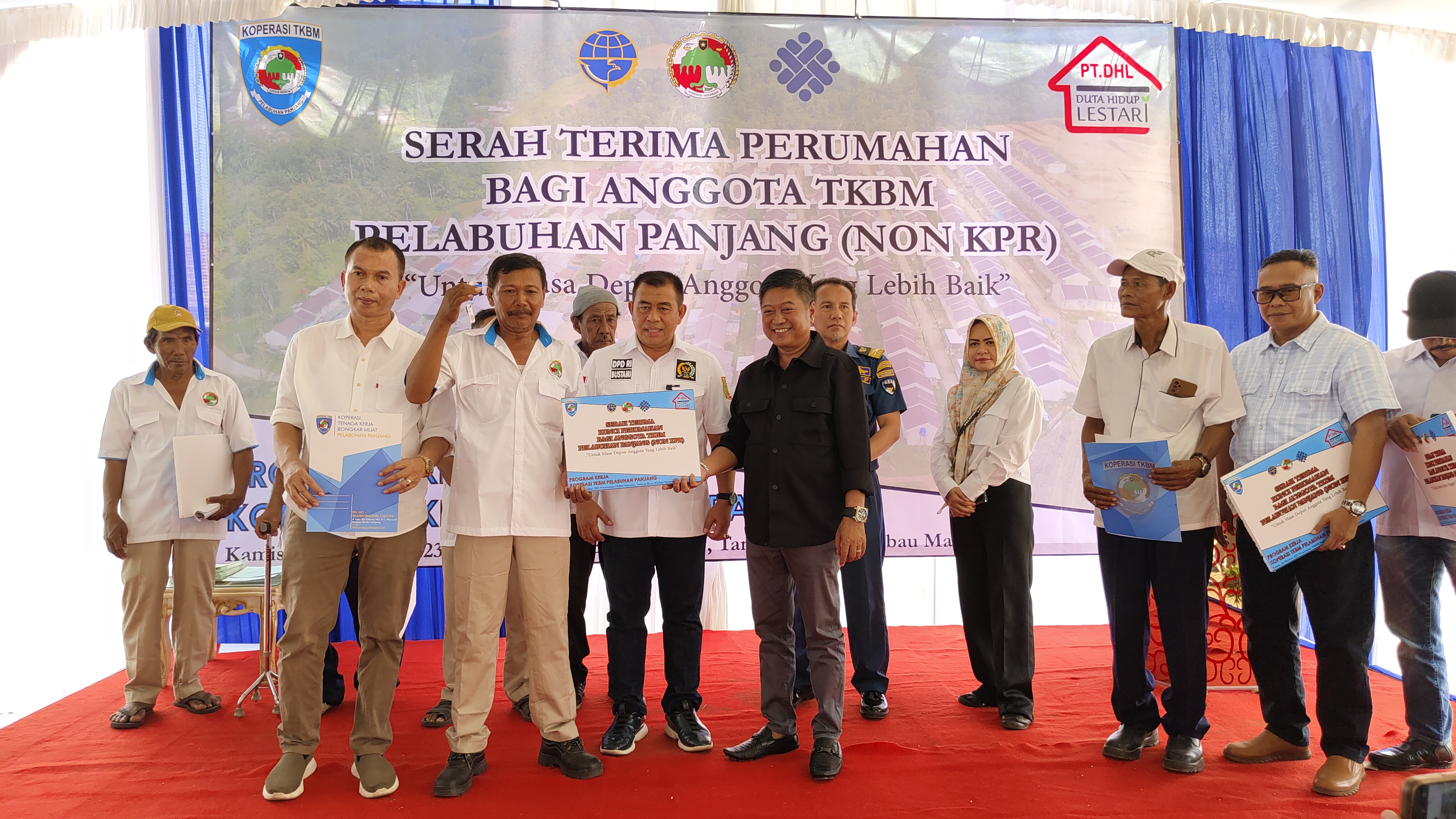 30 Rumah Kembali Diserahkan Koperasi TKBM Kepada Anggotanya, Desember 2023 Ditarget Tembus 544 Unit