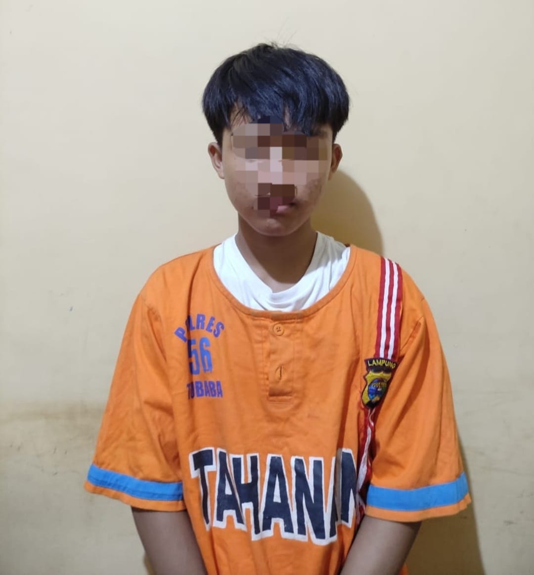 Setubuhi Anak Dibawah Umur, Remaja Asal Tubaba Ini Terpaksa Diamankan Polisi