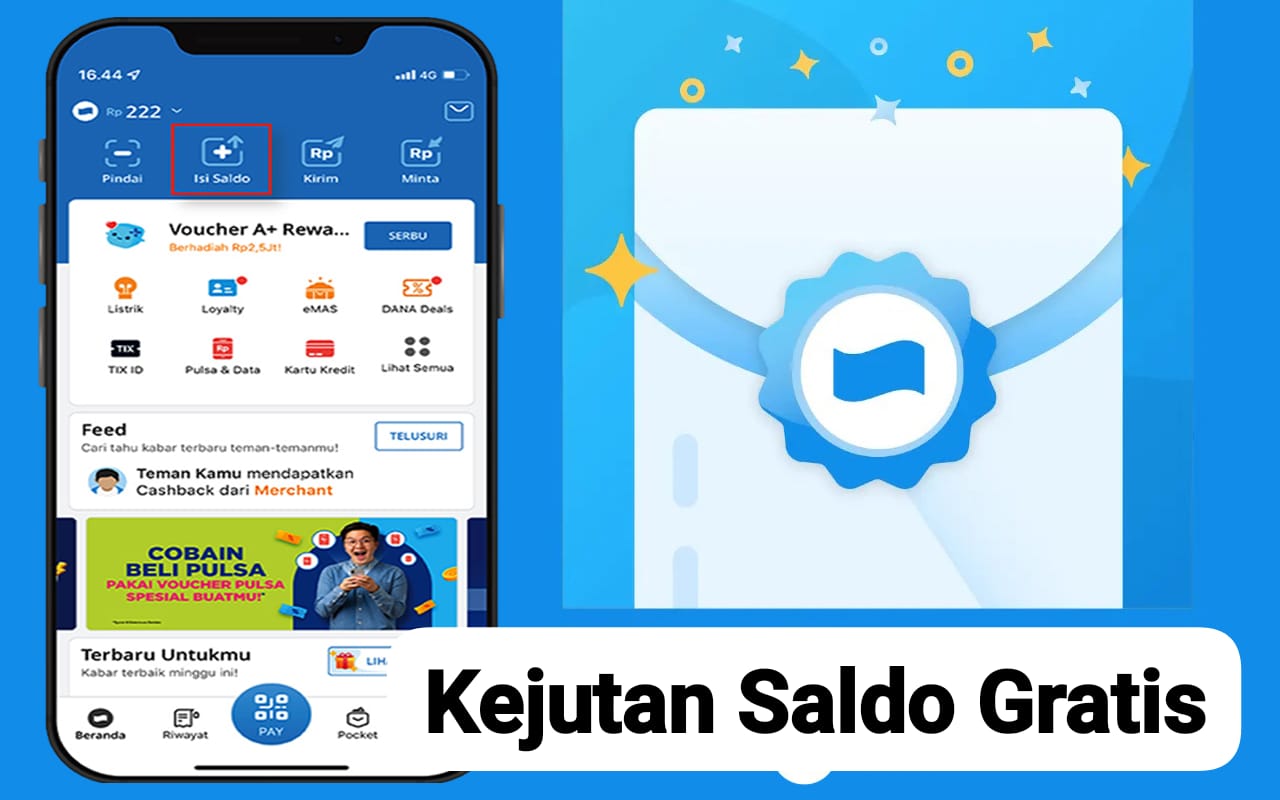 Temukan Segera Link DANA Kaget Berisi Saldo Gratis Rp 125 Ribu, Cairkan Lewat Klaim