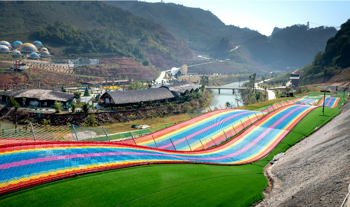 4 Lokasi Rainbow Slide Lampung, Nomor 3 Ada di Pusat Perbelanjaan