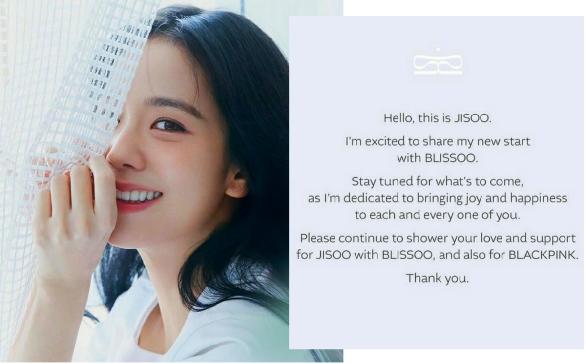 Resmi Jadi CEO, Jisoo Blackpink Konfirmasi Label Baru BLISSOO