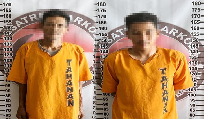 Pesta Sabu di Dapur Rumah, Dua Warga Tulang Bawang Diciduk Polisi