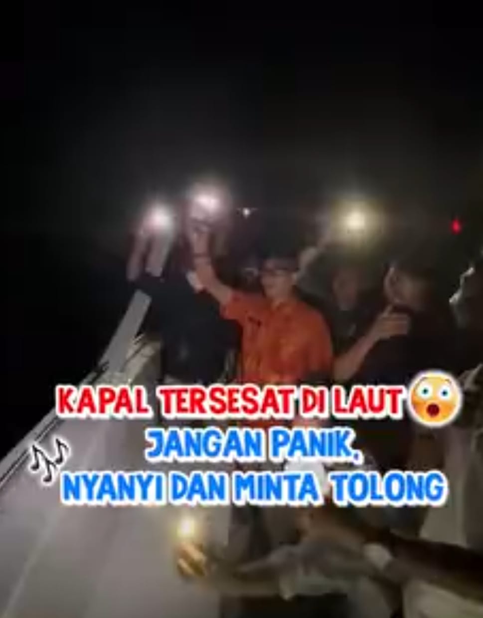 Kapal Tak Ada Navigasi dan Lampu, Rombongan Sandiaga Uno Tersesat di Perairan Pahawang
