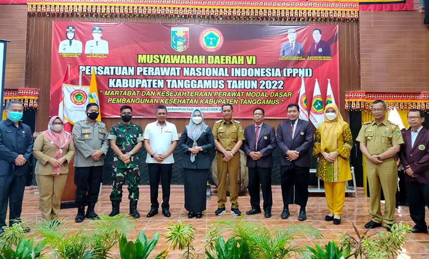 Musda VI PPNI, Ini Harapan Bupati untuk Perawat di Tanggamus
