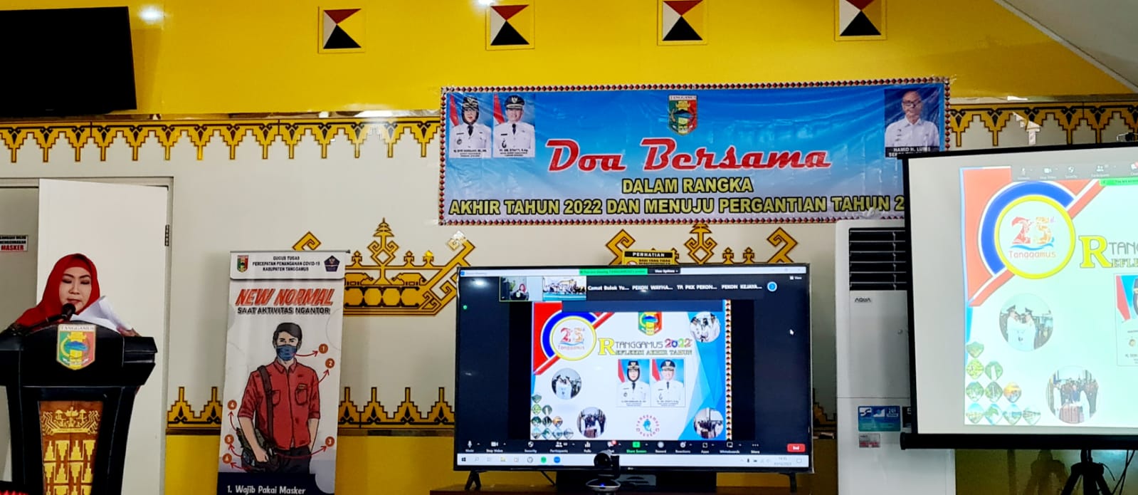 Sambut Tahun Baru, Pemkab Tanggamus Gelar Doa Bersama
