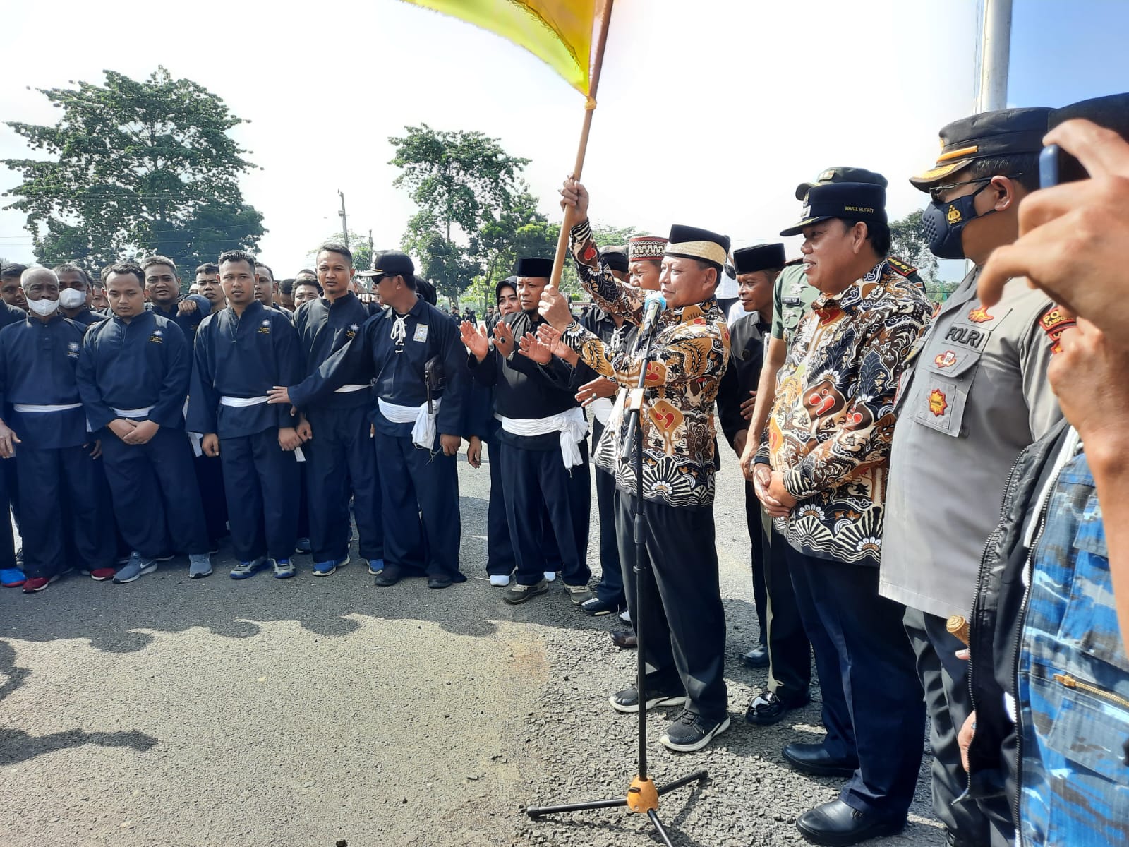 Begini Pesan Bupati Lampung Timur Kepada Warga PSHT