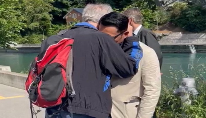 Haru, Penduduk Bern yang Menolong Adik Eril, Memeluk Ridwan Kamil