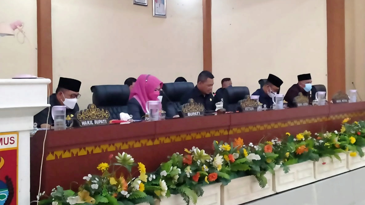 Paripurna RAPBD, Bupati Tanggamus Sampaikan Prioritas Pembangunan Tahun 2023