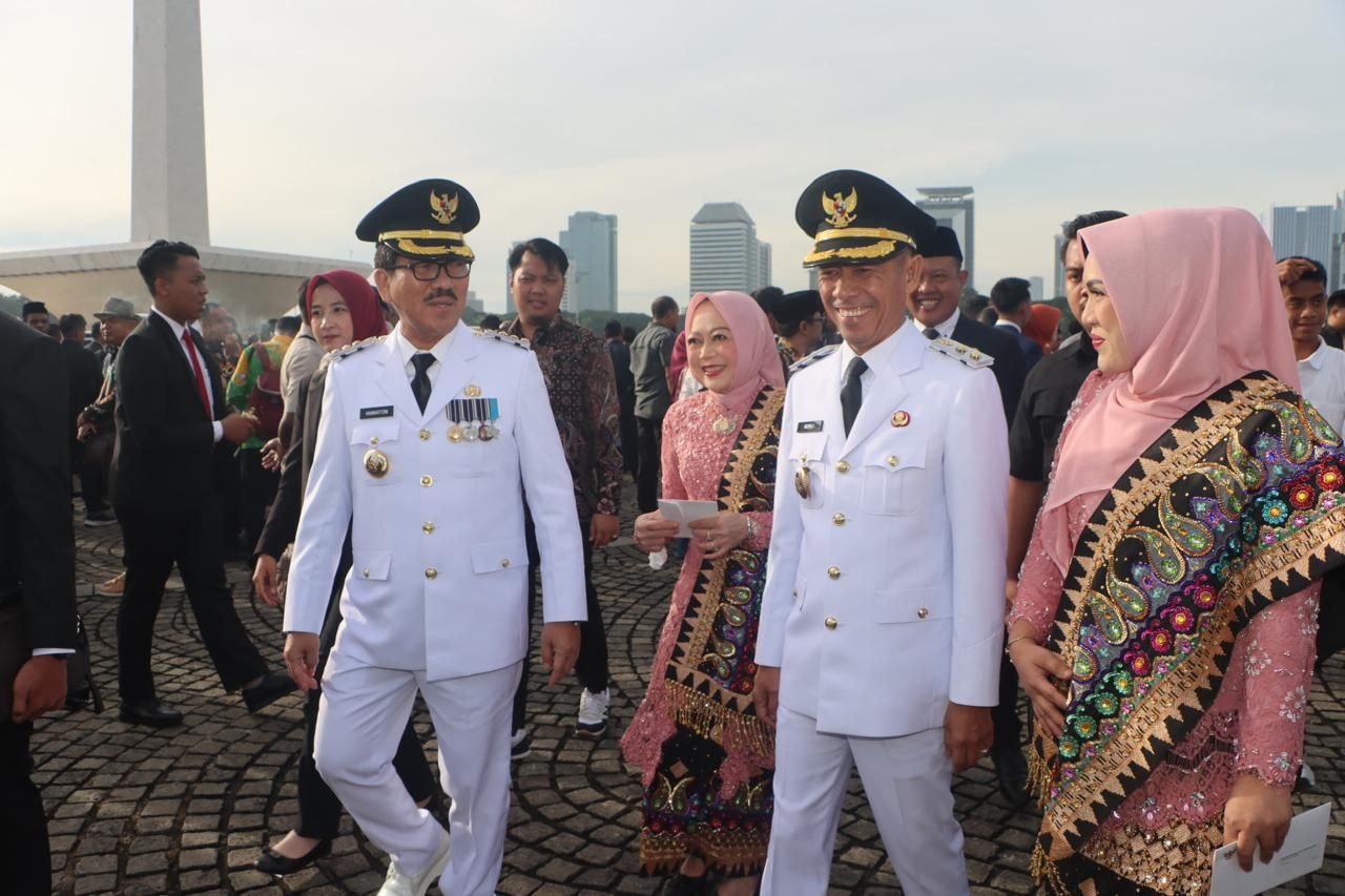 Resmi Dilantik Jadi Bupati Dan Wakil Bupati Lampung Utara: Hamatoni Dan Romli Akan Laksanakan Program Unggulan