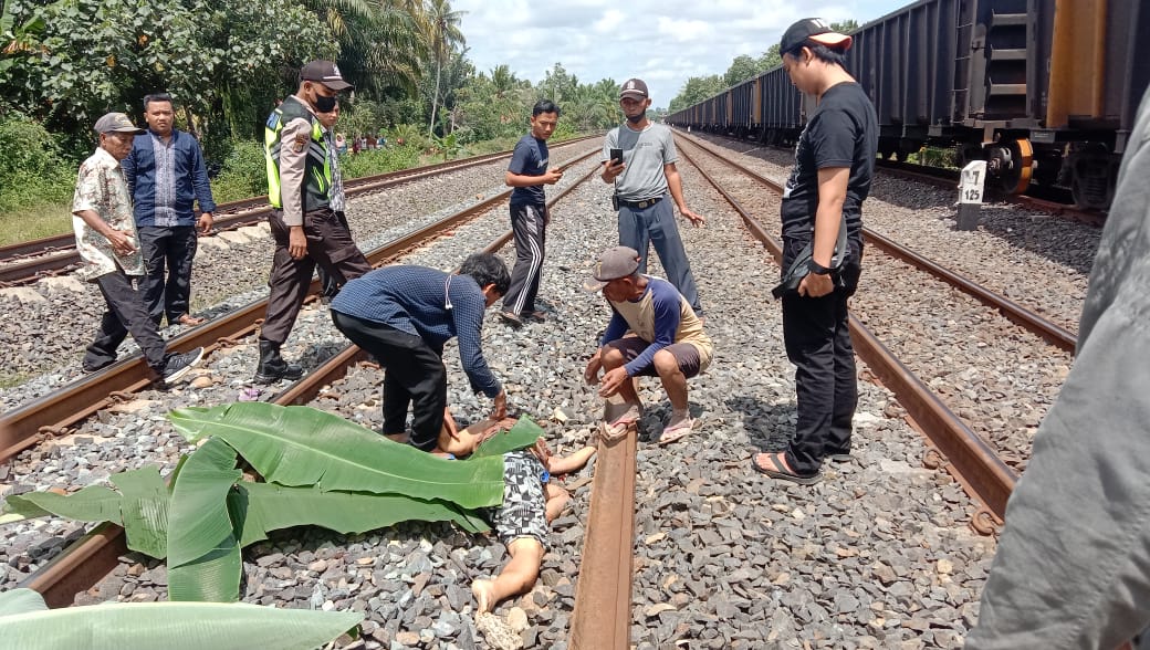 Hendak ke rumah Saudara, IRT Asal Lampura Tewas Tertabrak Kereta Api