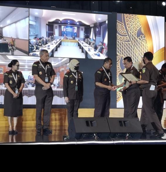 Kejati Lampung Sabet 4 Penghargaan di Rapat Kerja Nasional Kejaksaan RI Tahun 2023