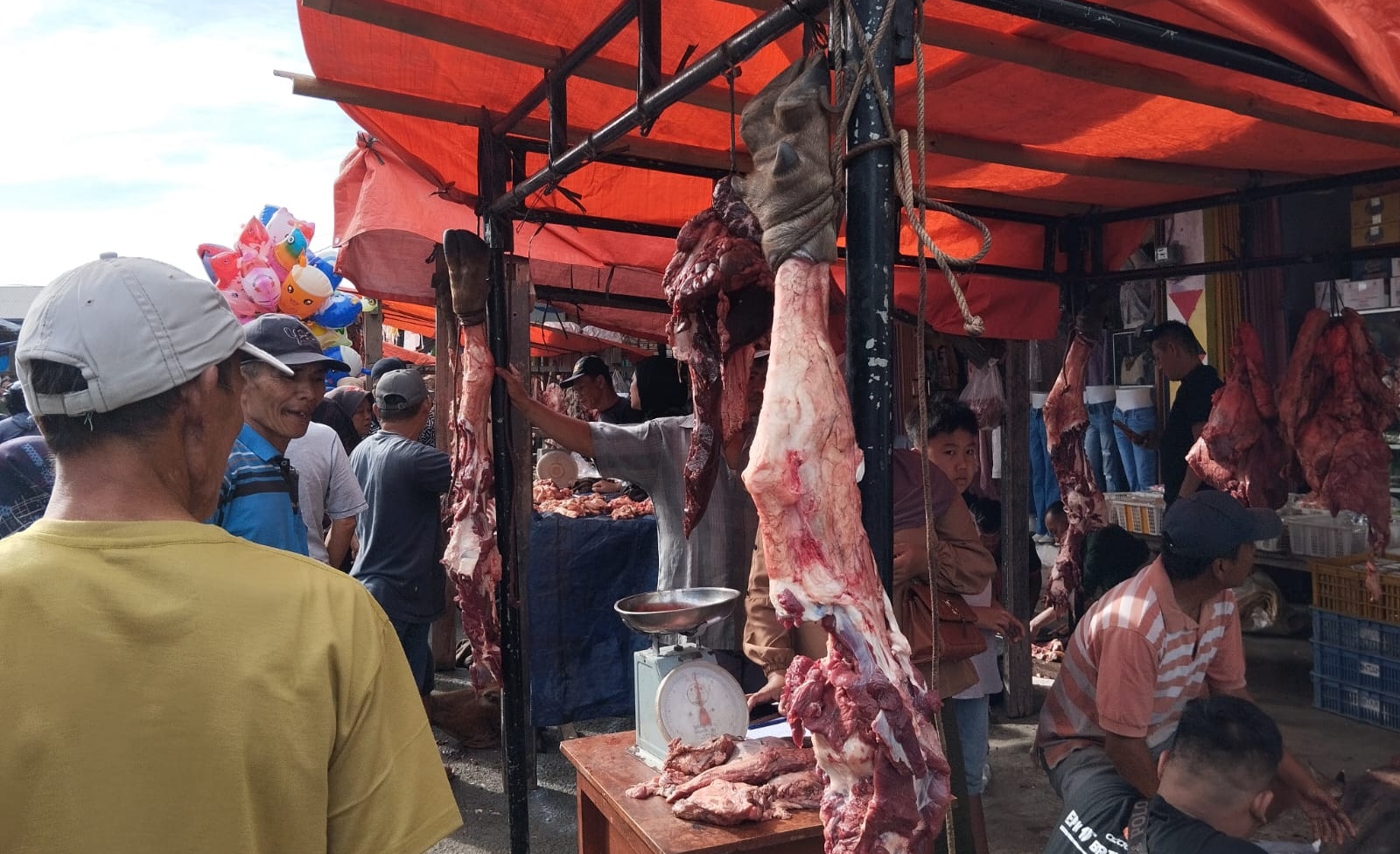 Harga Daging di Mesuji Alami Penurunan