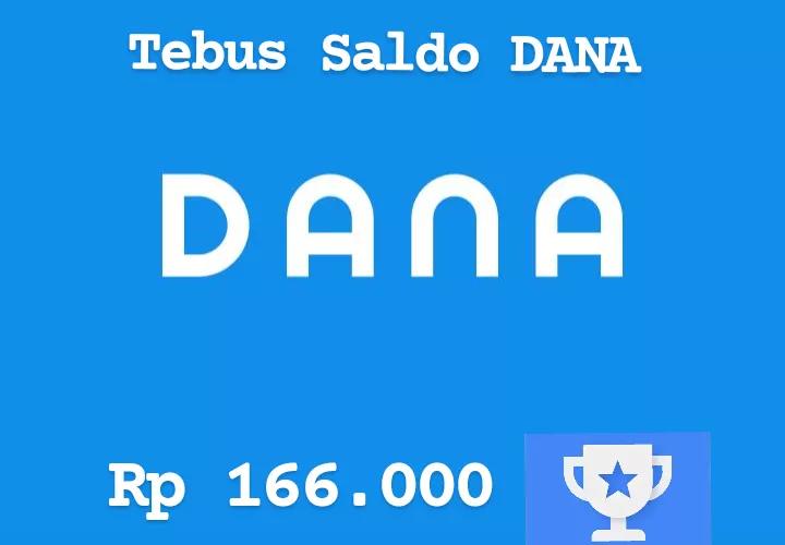 Tanpa Modal! Tebus Saldo DANA Gratis Rp 166 Ribu, Isi Dompet Digital Kamu Sekarang