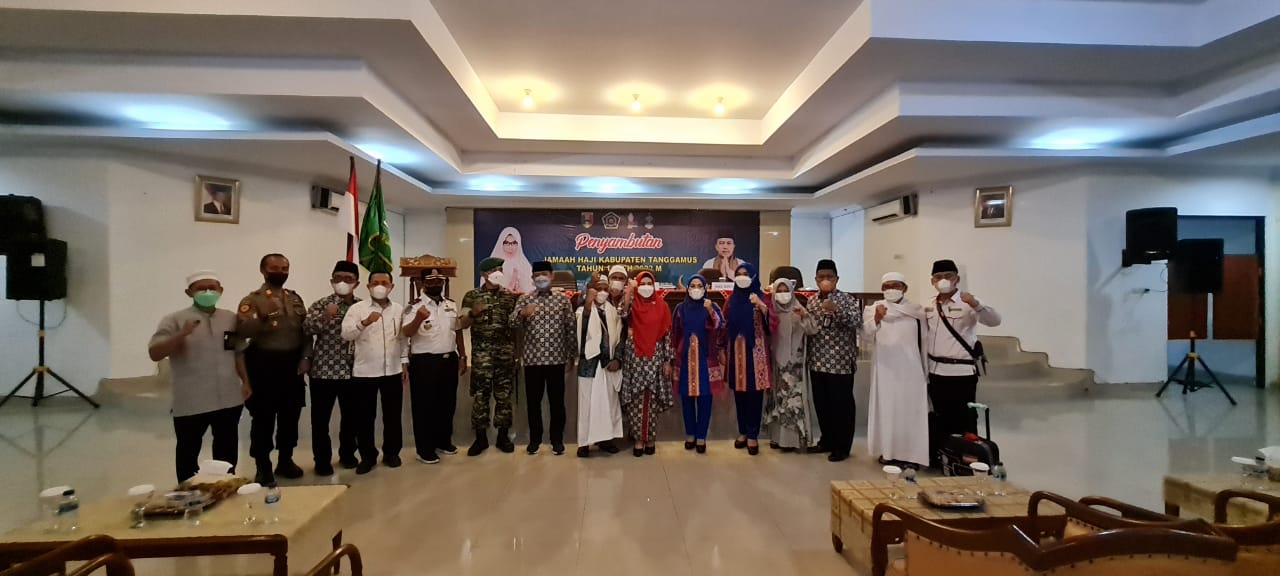 Bupati Sambut Kedatangan Jemaah Haji Asal Tanggamus