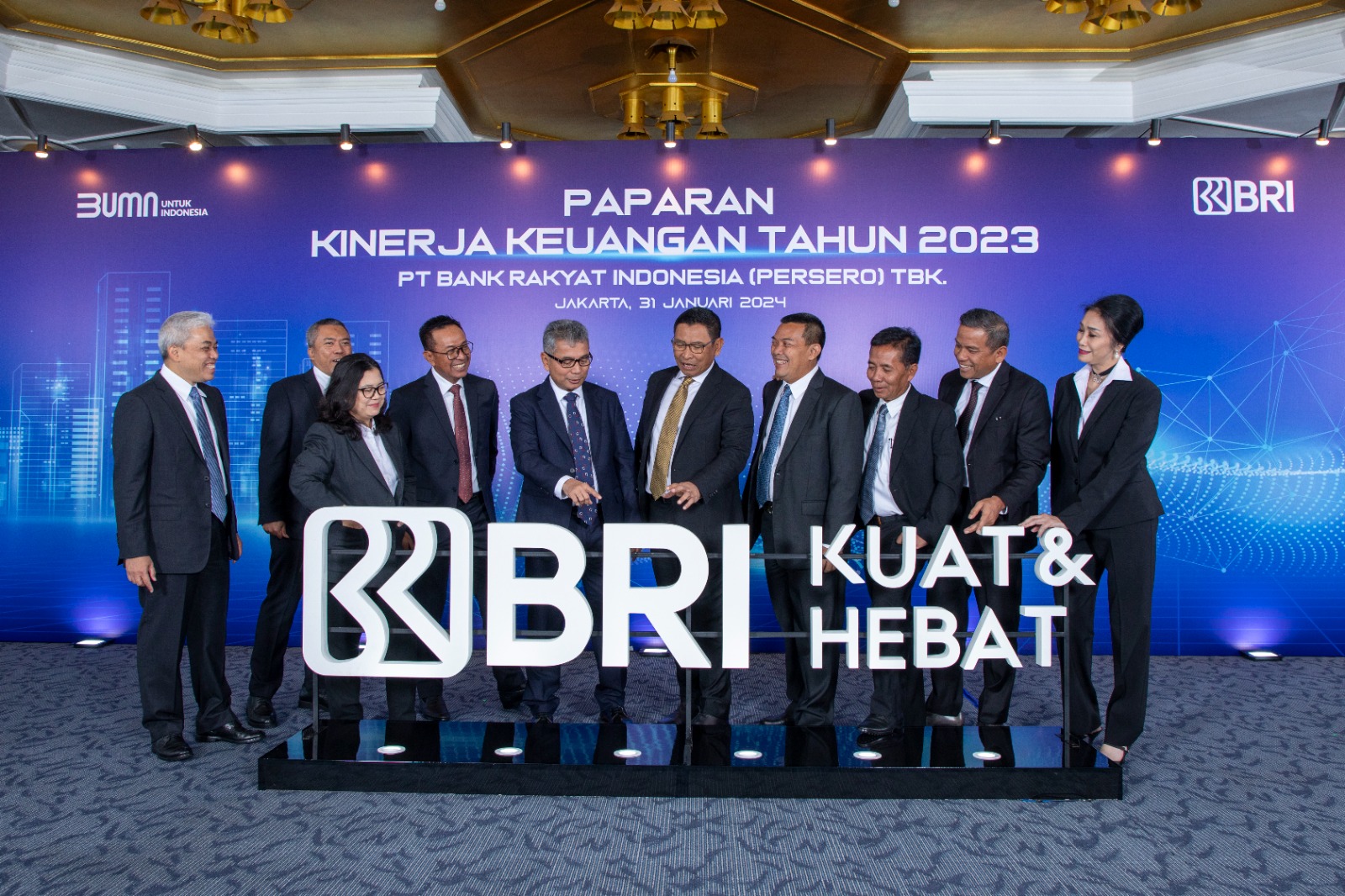 Semakin Kuat dan Hebat, BRI Cetak Laba Rp 60,4 Triliun Melalui Pajak dan Dividen