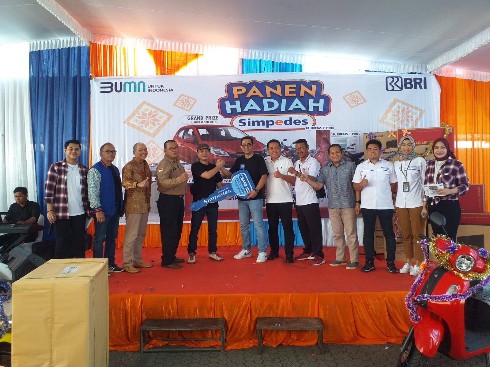 Pengundian Panen Hadiah Simpedes BRI Berlangsung Sukses dan Meriah