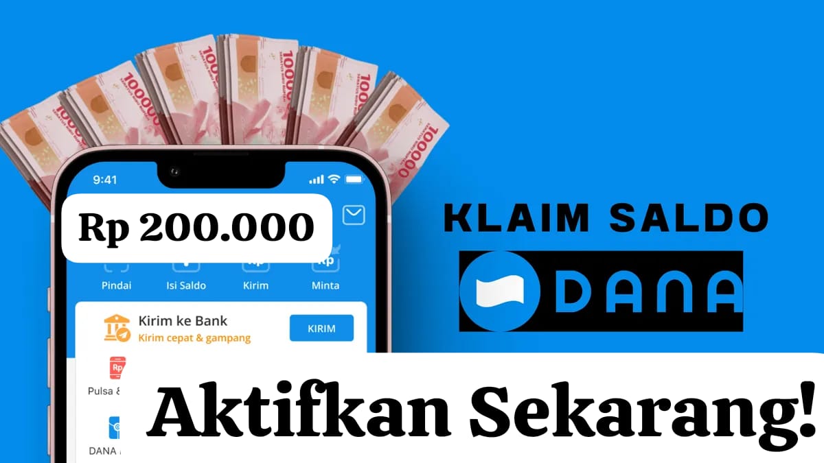 Klaim Aktif Link DANA Kaget Senin 17 Februari 2025, Raih Saldo Gratis Rp 200.000 Terbaru Hari Ini