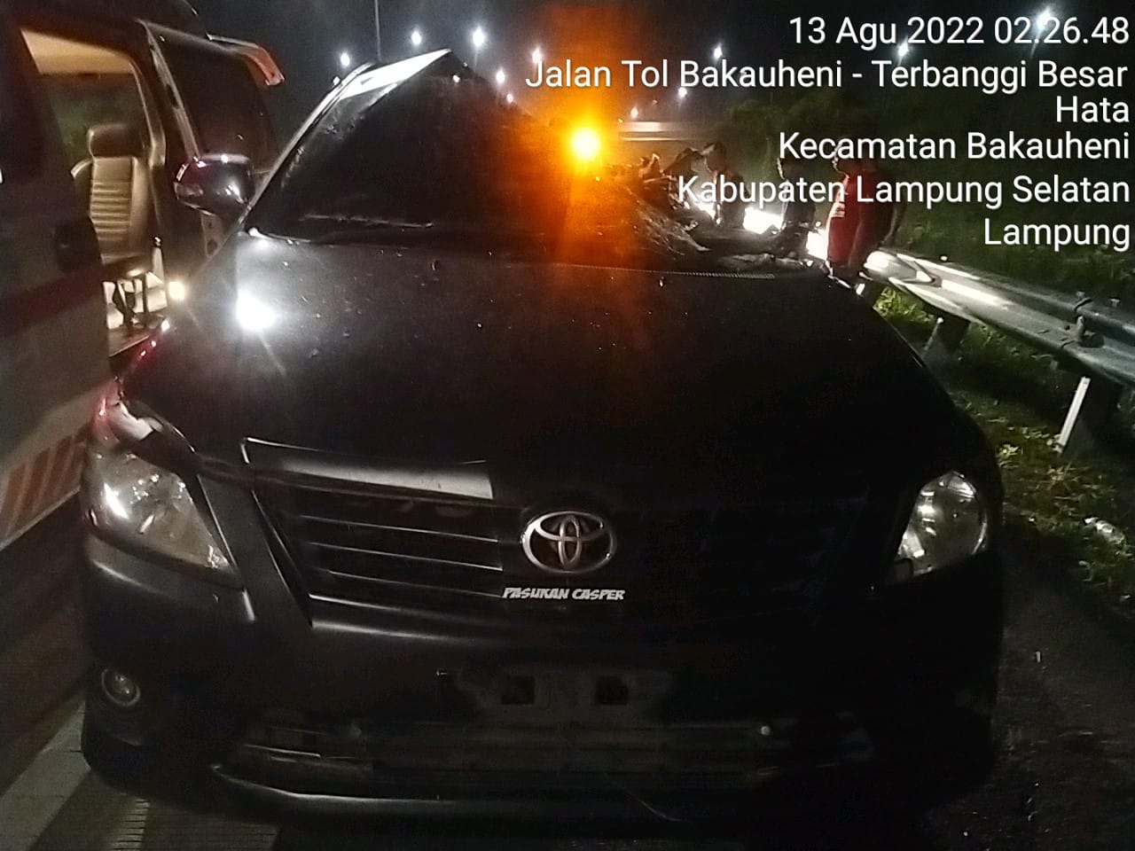 Lakalantas di Tol Bakter Kembali Telan Korban, Dua Orang Meninggal Dunia