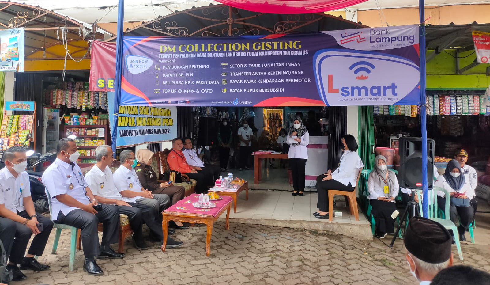 805 KPM di Tanggamus Terima Bansos Penanganan Dampak Inflasi, Ini Rinciannya