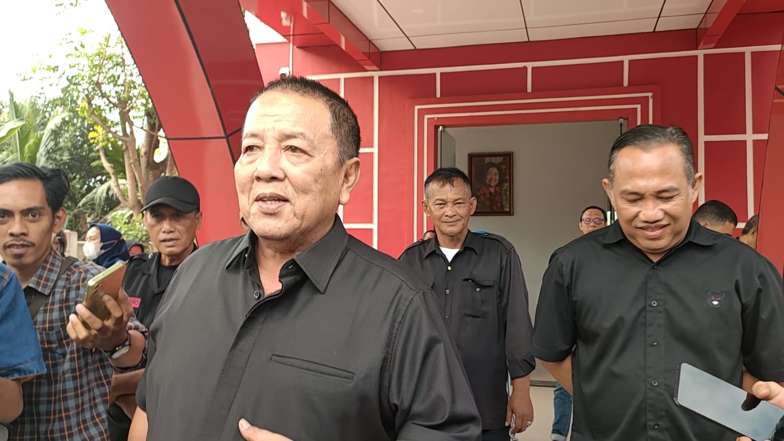 Sambangi Kantor PDIP Lampung, Arinal Djunaidi Tegaskan Dirinya akan Mendaftar ke KPU Kamis Sore