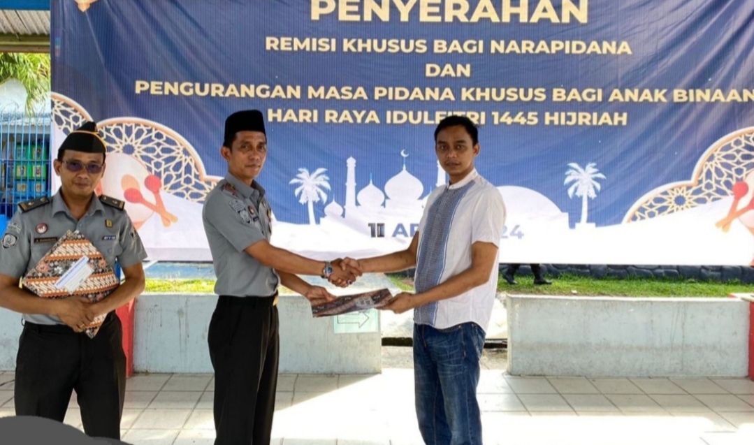 Ratusan Warga Binaan Rutan Menggala Terima Remisi, Ada yang Langsung Bebas