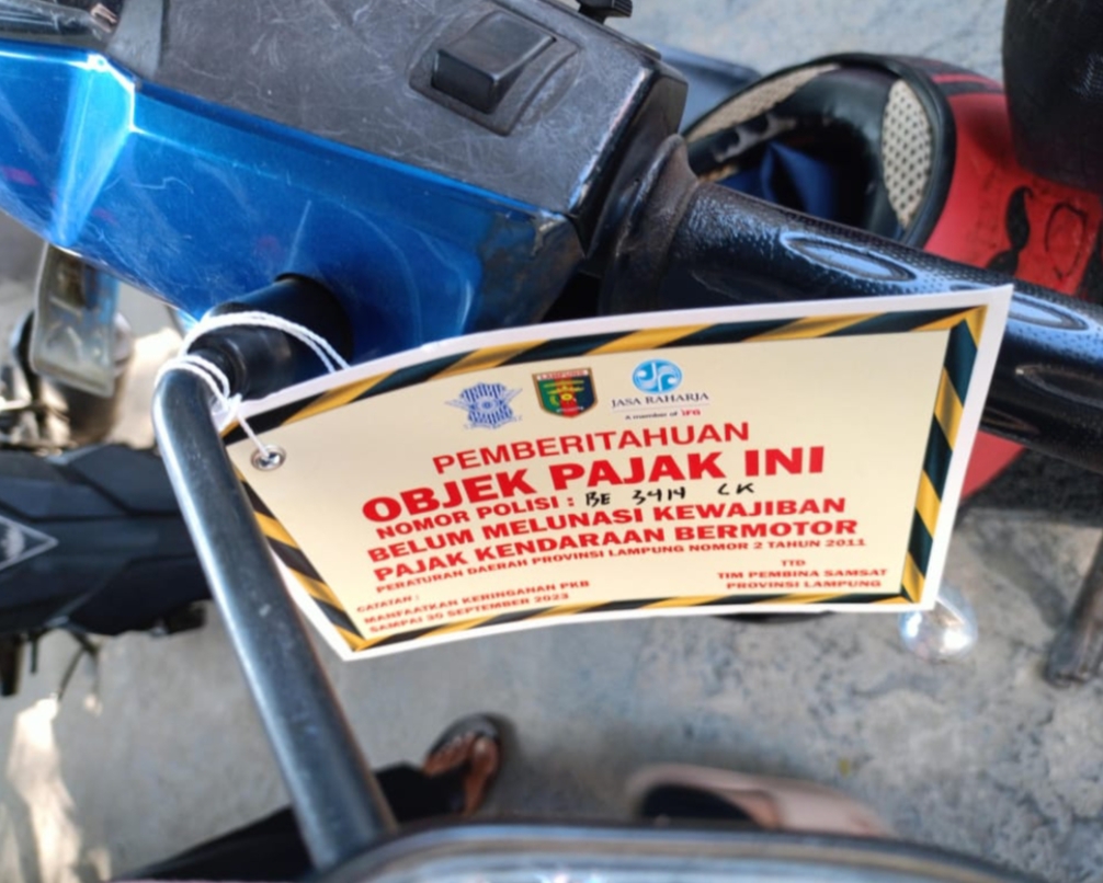 Samsat Turlap, 11.679 Unit Kendaraan Bermotor Terdata Mati Pajak