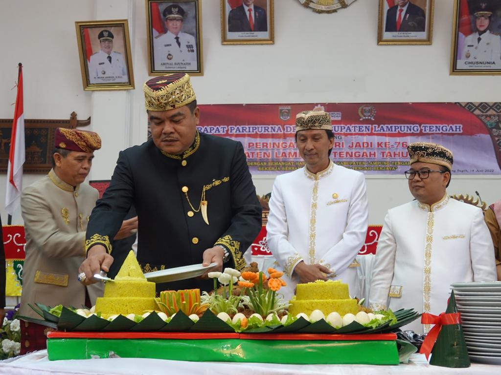 Peringati HUT Kabupaten Lamteng Ke-76, Musa Ahmad: Ayo Bersama Menuju Lampung Tengah Berjaya!