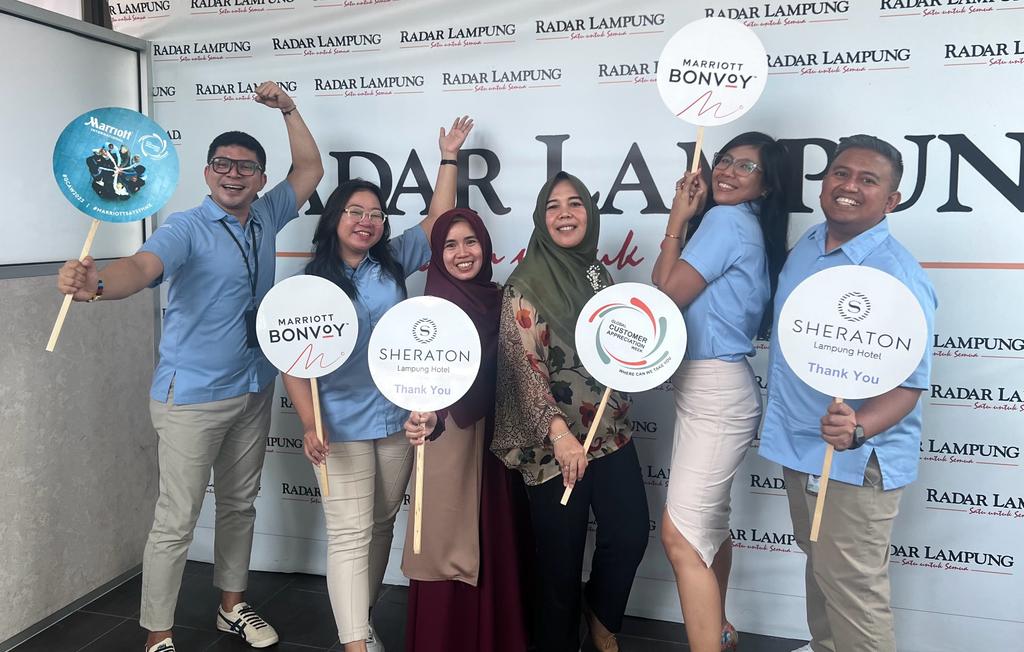 Global Customer Appreciation Week 2023, Sheraton Lampung Kunjungi Para Mitra dan Tamu Loyal