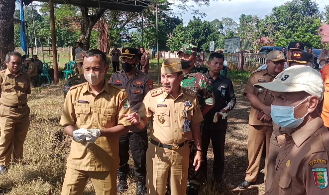 Pesawaran Waspada, Gelar Apel Vaksinasi Penyakit Mulut dan Kuku