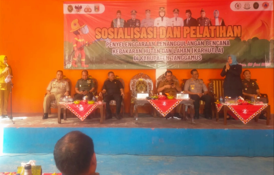 Pemkab Tanggamus Lampung Bentuk Komando Tugas Penanggulangan Karhutla