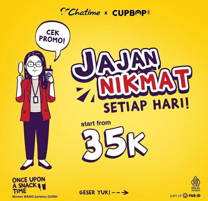 Cek Promo Jajan Nikmat Setiap Hari dari Chatime, Harga Mulai Rp 35 Ribuan
