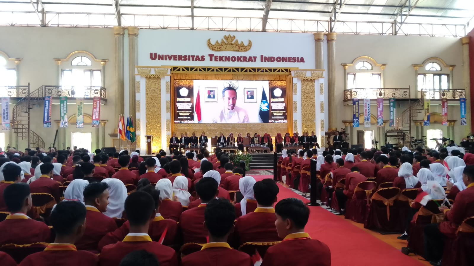 Suasana Ceria nan Serius Warnai PKKMB Teknokrat Tahun 2024