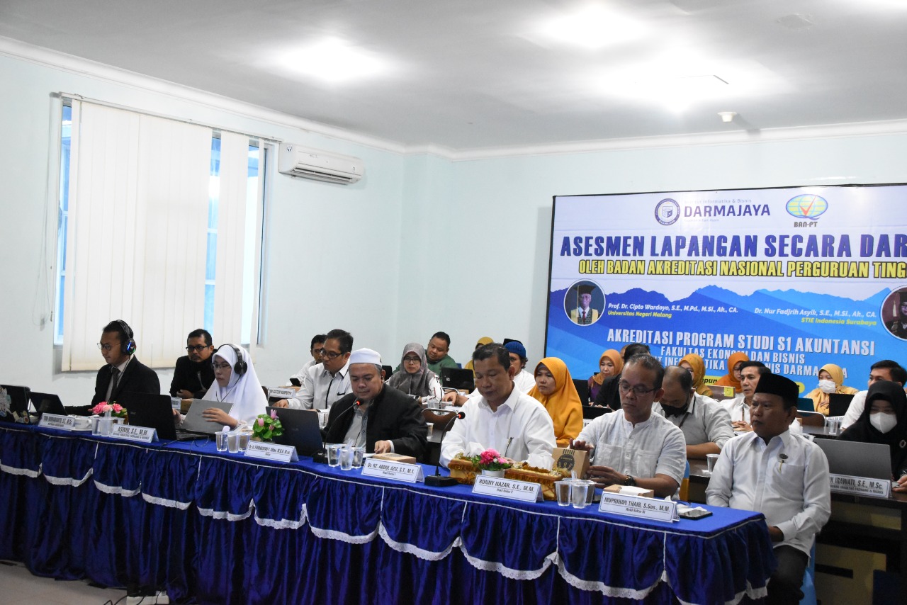 Prodi Akuntansi Jalani Asessment Lapangan BAN-PT, Begini Harapan Rektor IIB Darmajaya