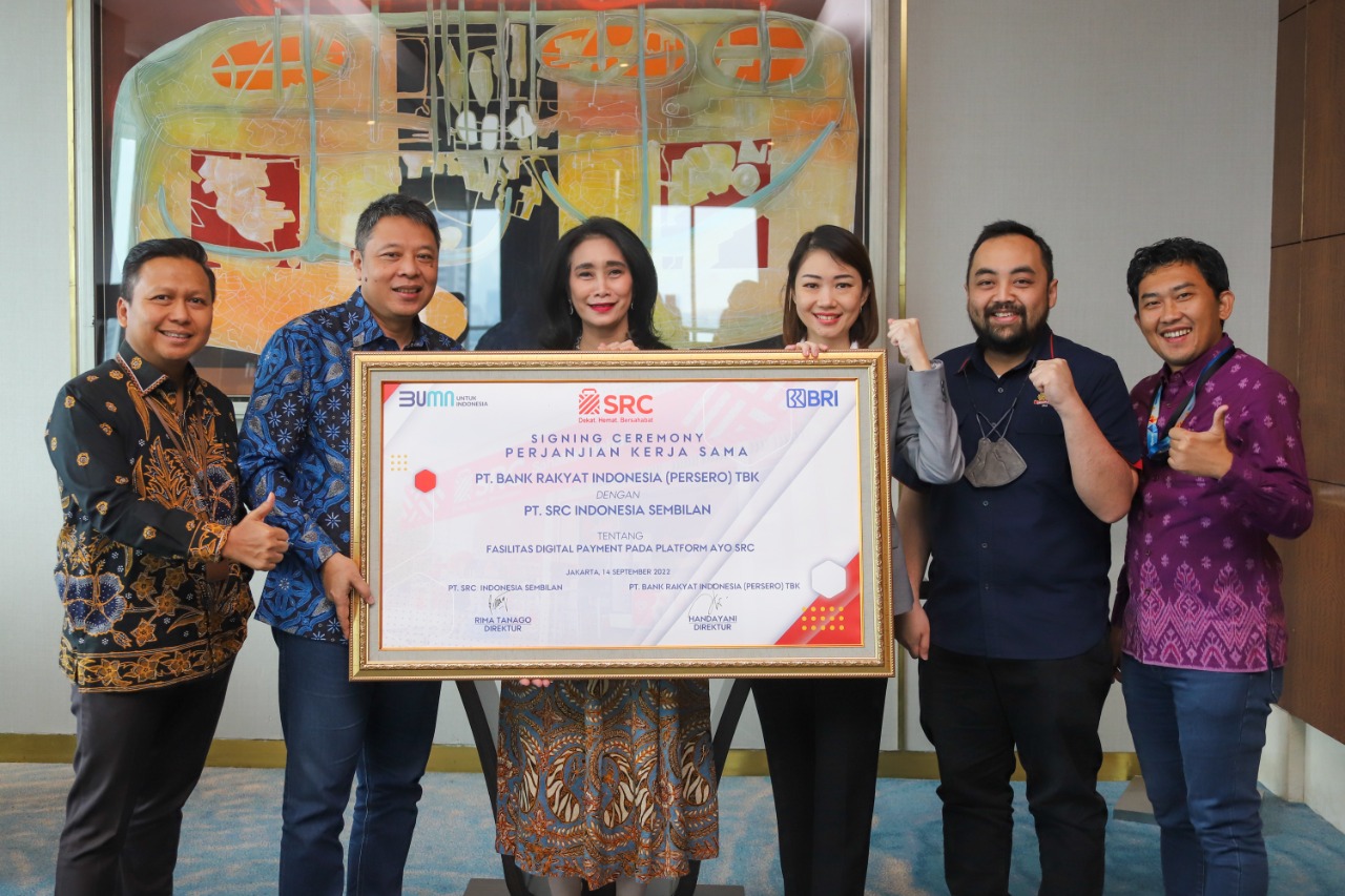 Bangun Digital Payment Ekosistem UMKM, BRI Jalin Kerjasama Layanan Pada Platform AYO SRC