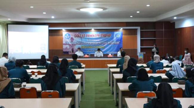 Mahasiswa PMPAP Universitas Lampung Ikut Diklat Meraih Sukses
