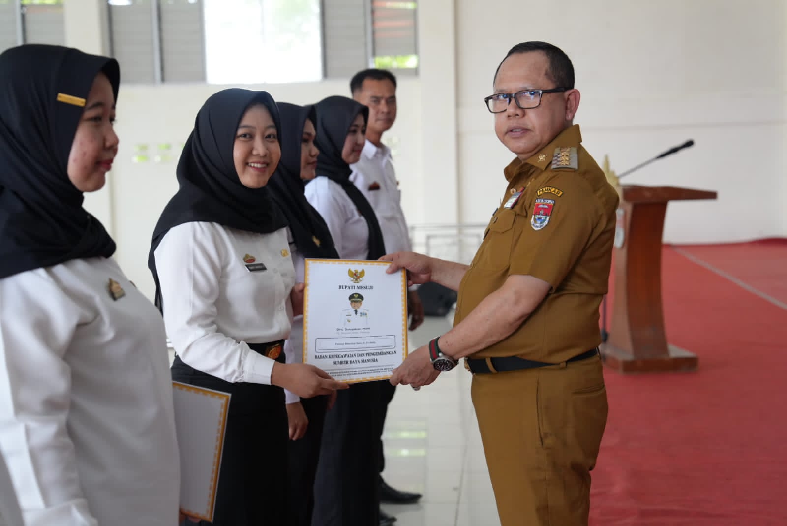 508 PPPK 2023 Mesuji Terima SK, PJ Bupati Berpesan Begini